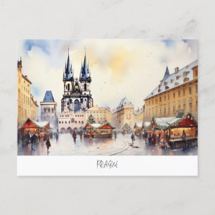 Prag, Tjeckien Vykort