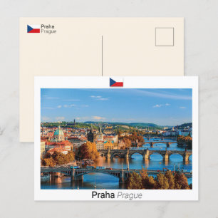 Prag - Tjeckien Vykort