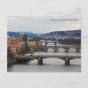 Prag, Tjeckien Vykort