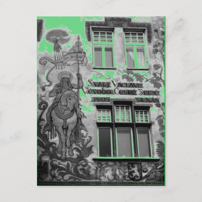 Prag, Tjeckien Vykort (Framsida)