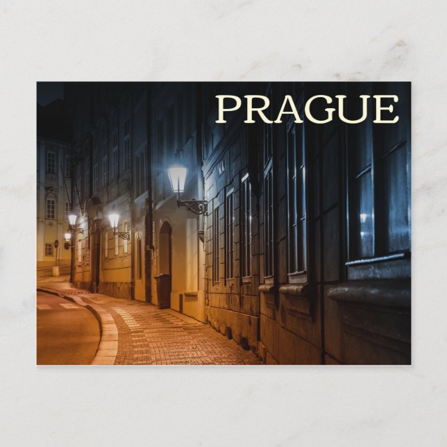Prag, Tjeckiens vykort (Framsida)