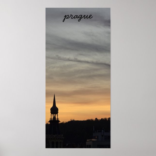 Prag-tjeckiska Poster (Framsidan)