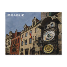 Prag Tjeckiska republiken Clock Travel Photo