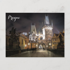 Prag Tjeckiska republiken Gamla egna resefoto Vykort