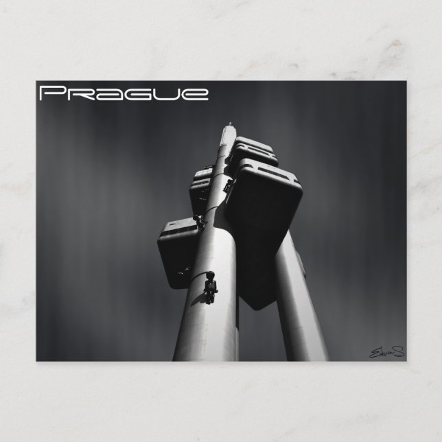 Prag TV Torn vykort (Framsida)