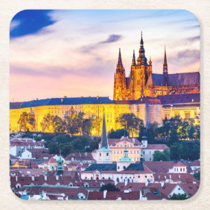 Prag Underlägg Papper Kvadrat