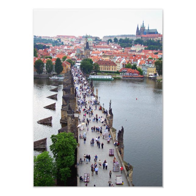 Prag-vy Fototryck (Framsidan)