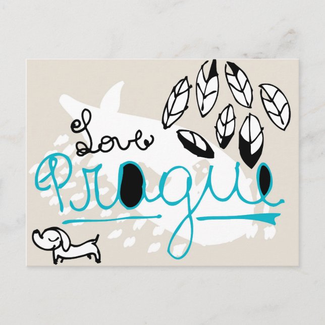 Prag Vykort (Framsida)