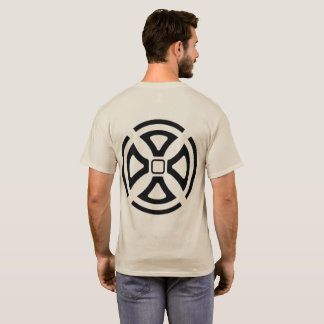 Prägla symmetri historiskt inspirerad t shirt