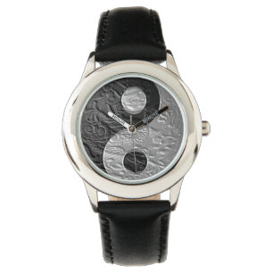 Präglad Yin Yang drake Armbandsur