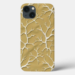 Präglar Khaki Gren iPhone-fodral Design
