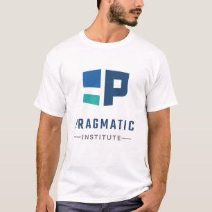 Pragmatic Institute-Manar blankt vit T Shirt