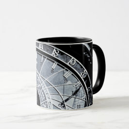 Prags astronomiska klocka och Skeleton /Czechia Mugg