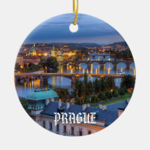 Prags julprydnad julgransprydnad keramik
