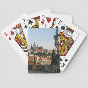 Prags slott från Charles bridge, Tjeckien R. Casinokort
