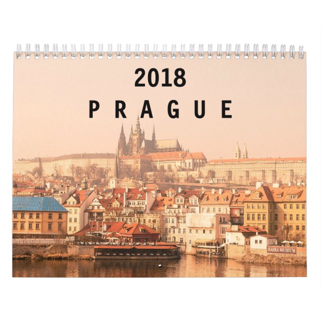 Prague 2018 kalender (Omslag)