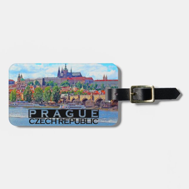 Prague Bagagebricka (Horisontell Framsida)