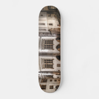 Prague Castle Palace Night Mini Skateboard Bräda 18,7 Cm