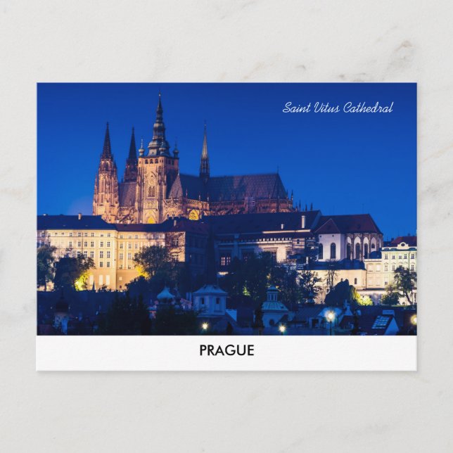 Prague Castle-vykort Vykort (Framsida)