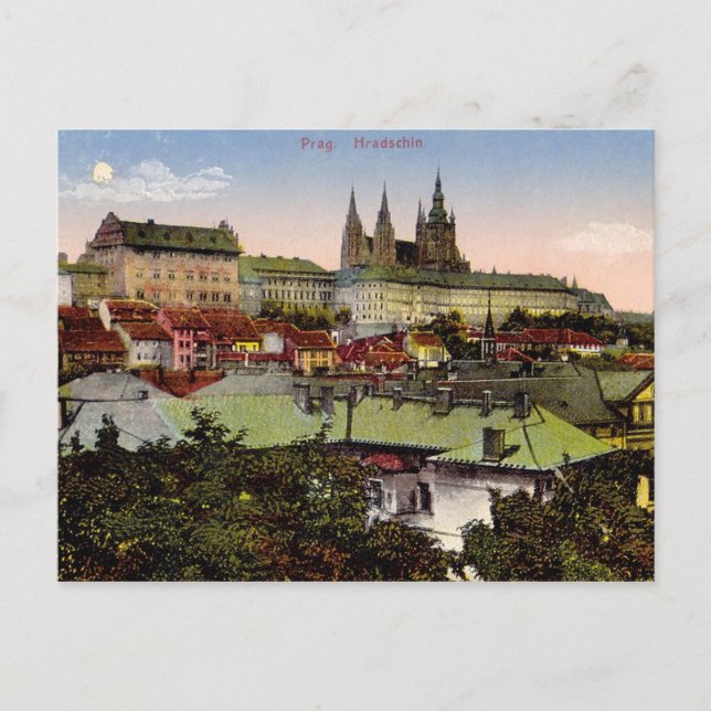 Prague Castle-vykort Vykort (Framsida)