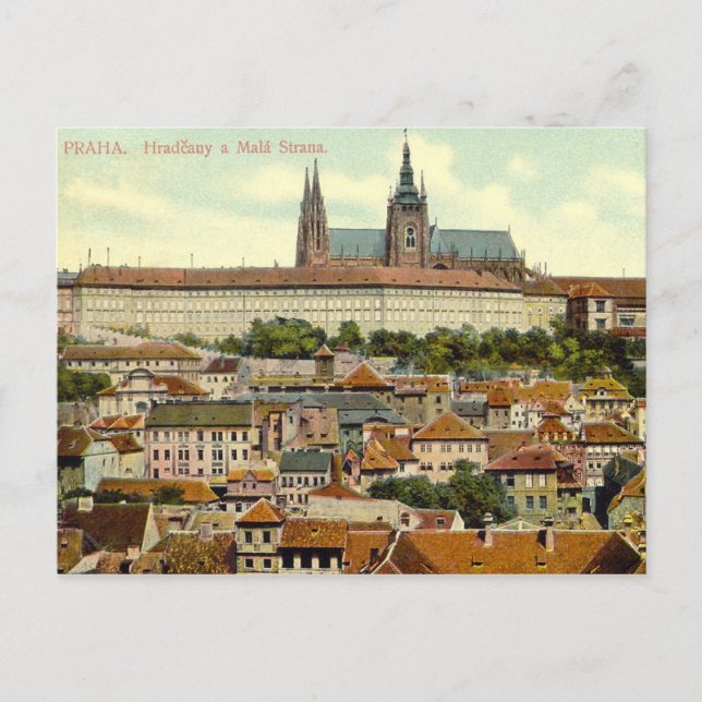 Prague Castle-vykort Vykort (Framsida)