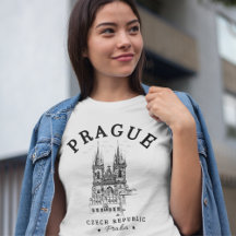 Prague Czech Republic Vintage Landscape