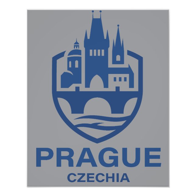Prague Czechia Europe Fototryck (Framsidan)