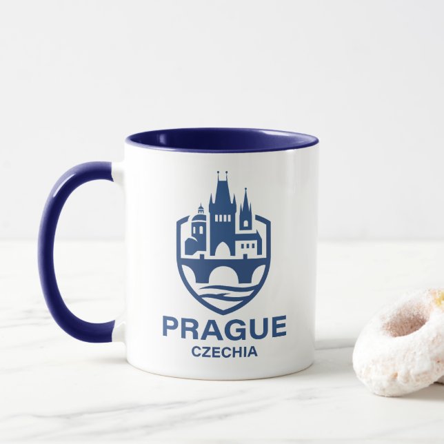 Prague Czechia Europe Mugg (Med munk)