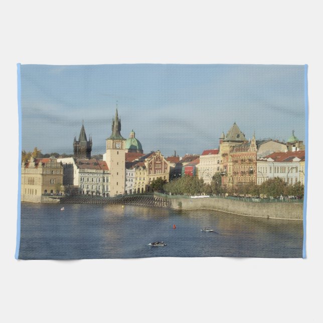Prague Dishtowel Kökshandduk (Horisontell)
