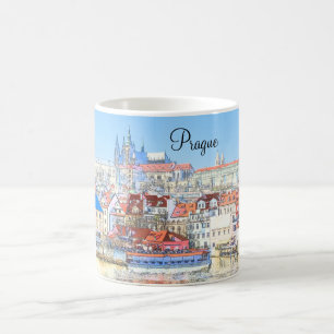 Prague i pastellmugg kaffemugg
