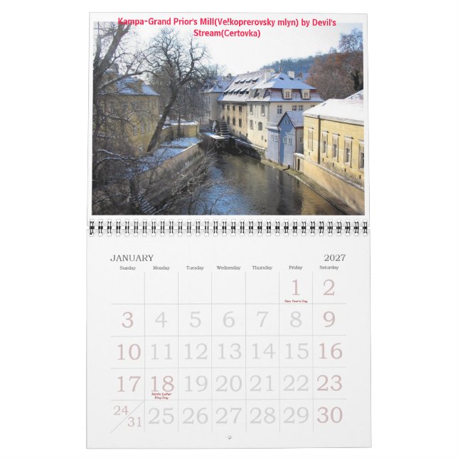 PRAGUE-kalender 2009 - Anpassad Kalender (Jan 2027)