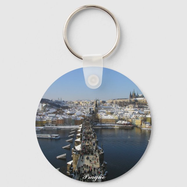 Prague Keychain Nyckelring (Framsida)