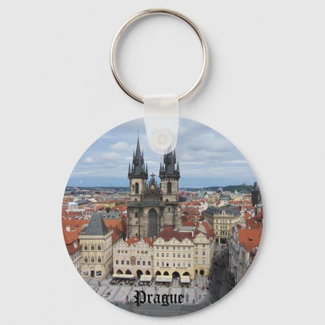 Prague Keychain Nyckelring (Framsida)