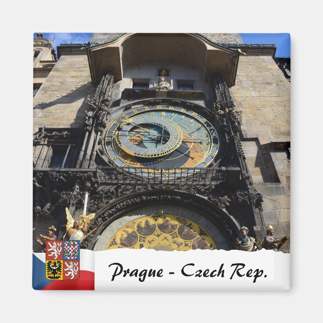 Prague Magnet, Astronomical Clock Magnet (Framsidan)
