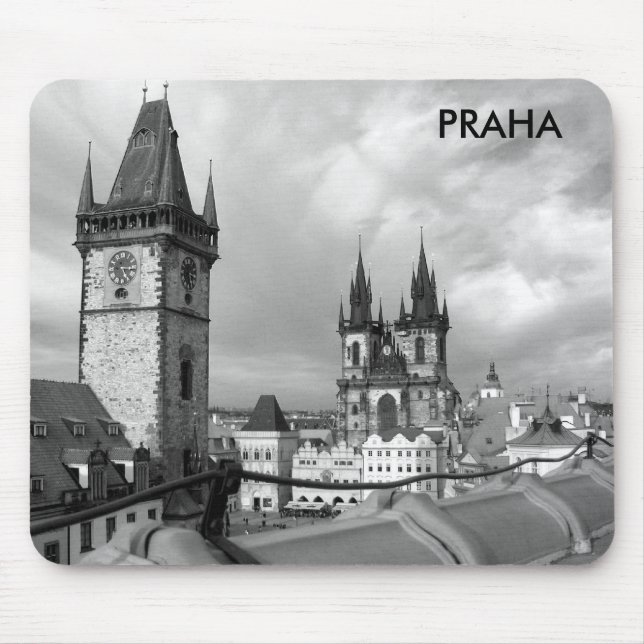 Prague Mousepad Musmatta (Framsidan)
