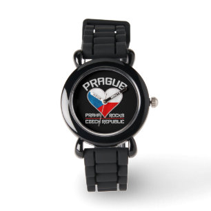 PRAGUE/PRAHA-anpassningsbar Armbandsur