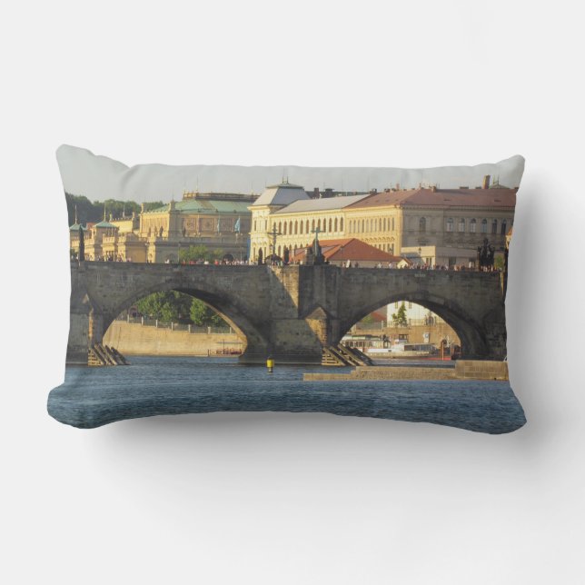 Prague/Praha dekorativ kudde (Framsida)