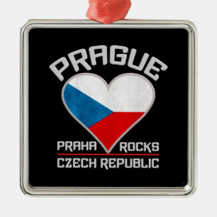 PRAGUE-prydnad Julgransprydnad Metall