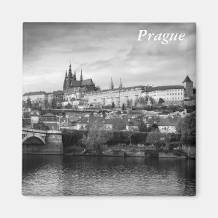 Prague slott magnet