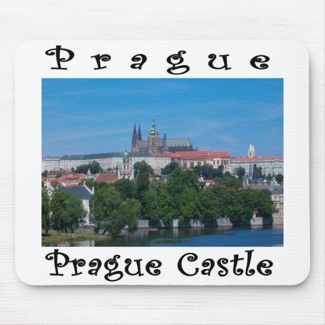 Prague slott Mousepad Musmatta (Framsidan)