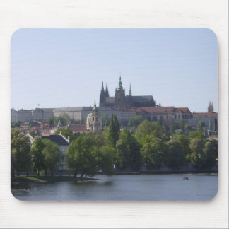 Prague slott Mousepad Musmatta