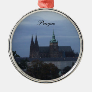 Prague slottprydnad julgransprydnad metall