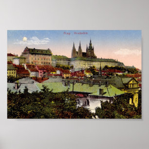 Prague slotttryck poster