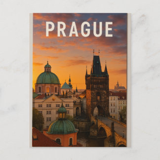 Prague – The City of a Hundred Spires Vykort