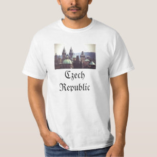 prague tjeckisk republik t shirt