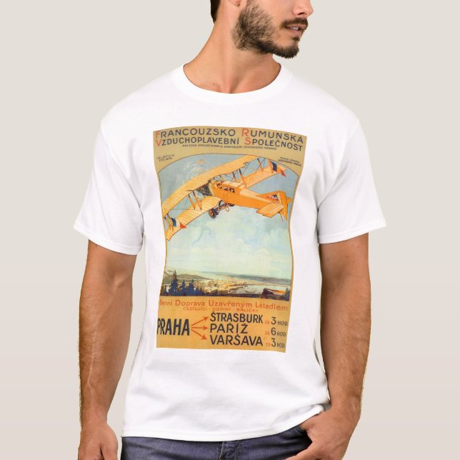 Praha ~ Franco Roumanie T-shirt (Framsida)