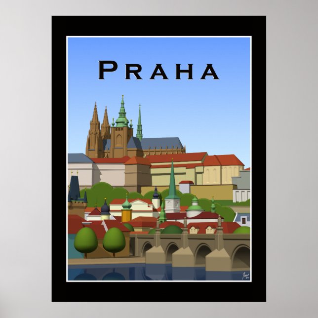 Praha Poster (Framsidan)