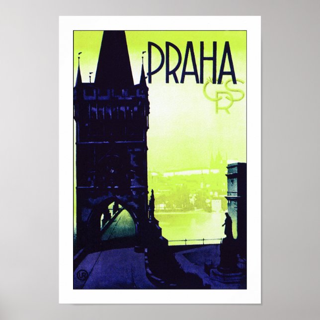 Praha ~ Prag Poster (Framsidan)