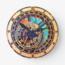 Praha Prags astronomiska klocka 3