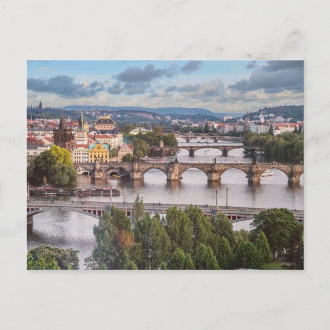 Praha, Slovakien Vykort (Framsida)